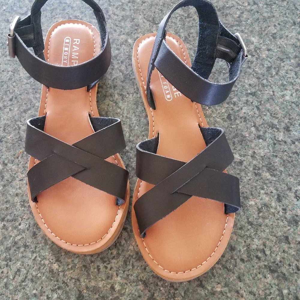 Black sandals